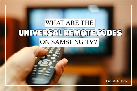 tv remote codes samsung